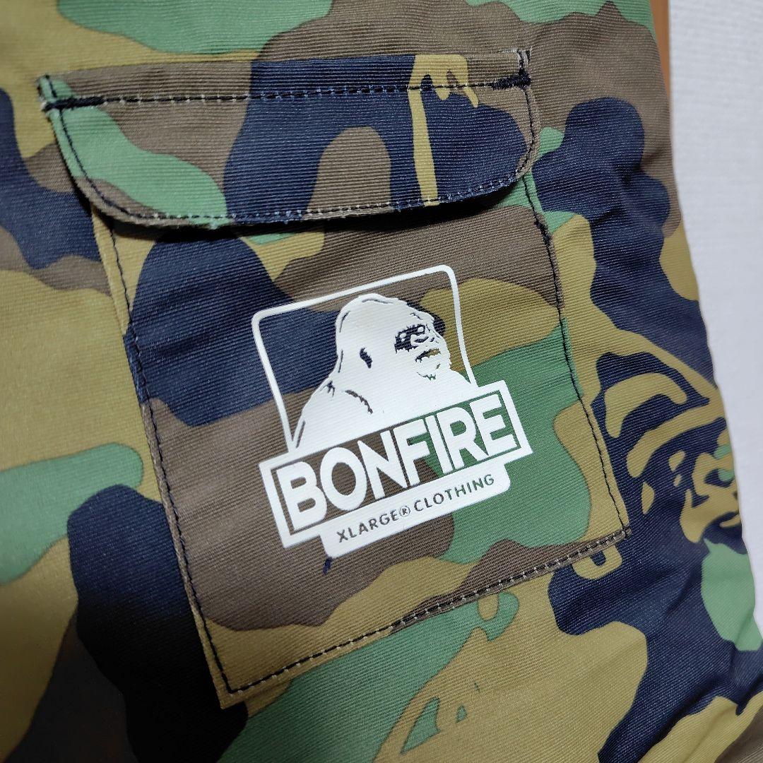 BONFIRE×XLARGE カモフラ柄 スノーボードパンツ