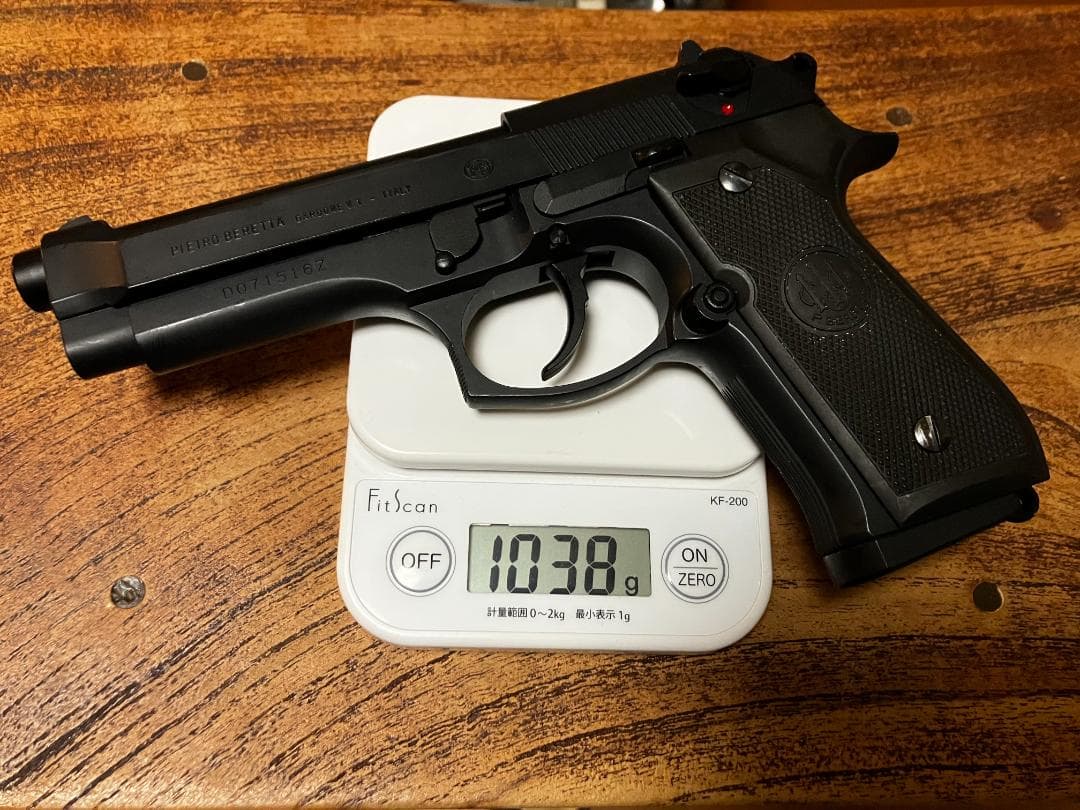 希少 ウエスタンアームズ ベレッタ M92FS ダイハード ガンブラックVer.