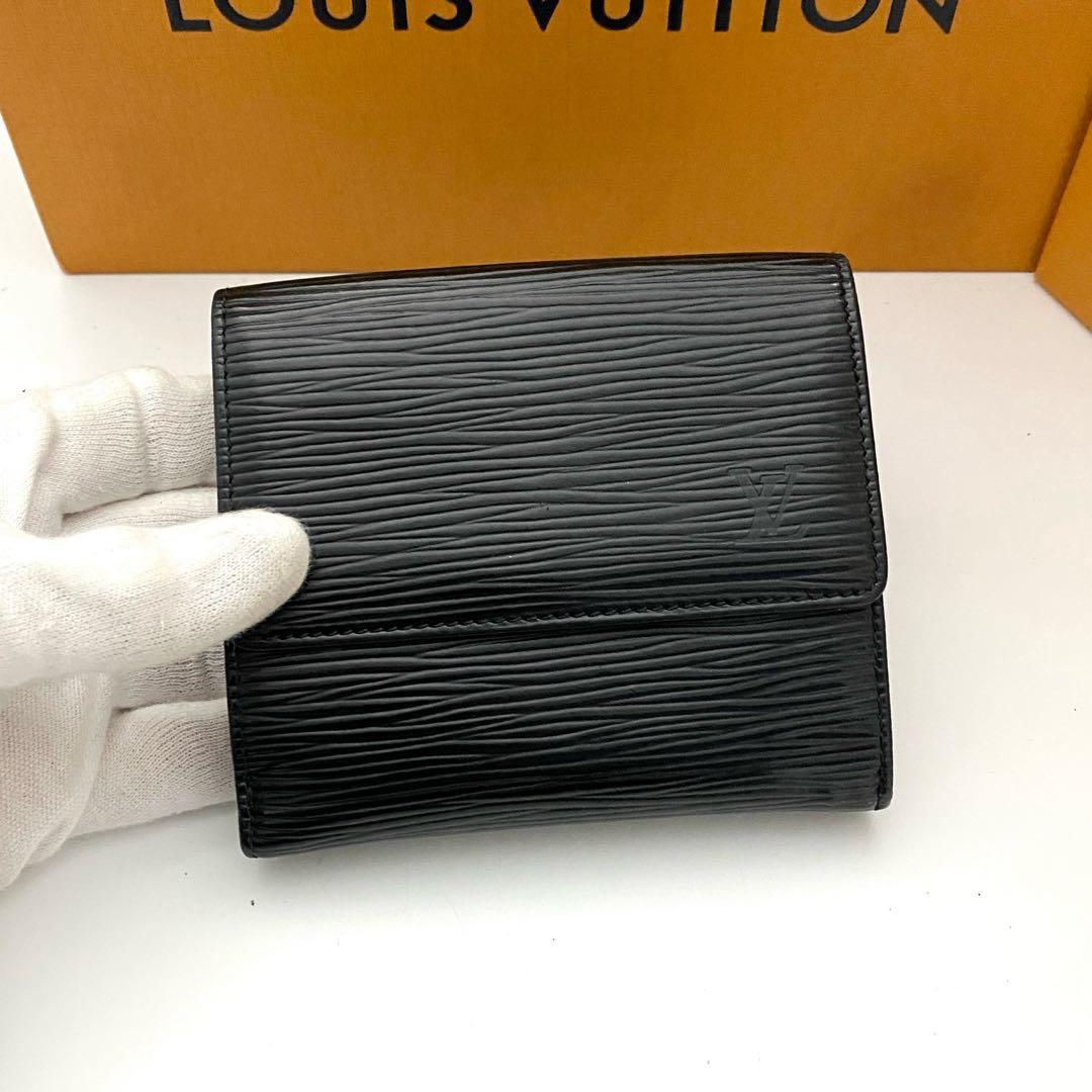 ルイヴィトン　エピ　エリーズ　折り財布　wホック