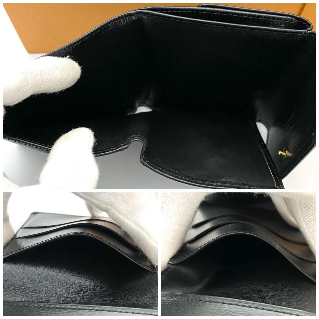 ルイヴィトン　エピ　エリーズ　折り財布　wホック