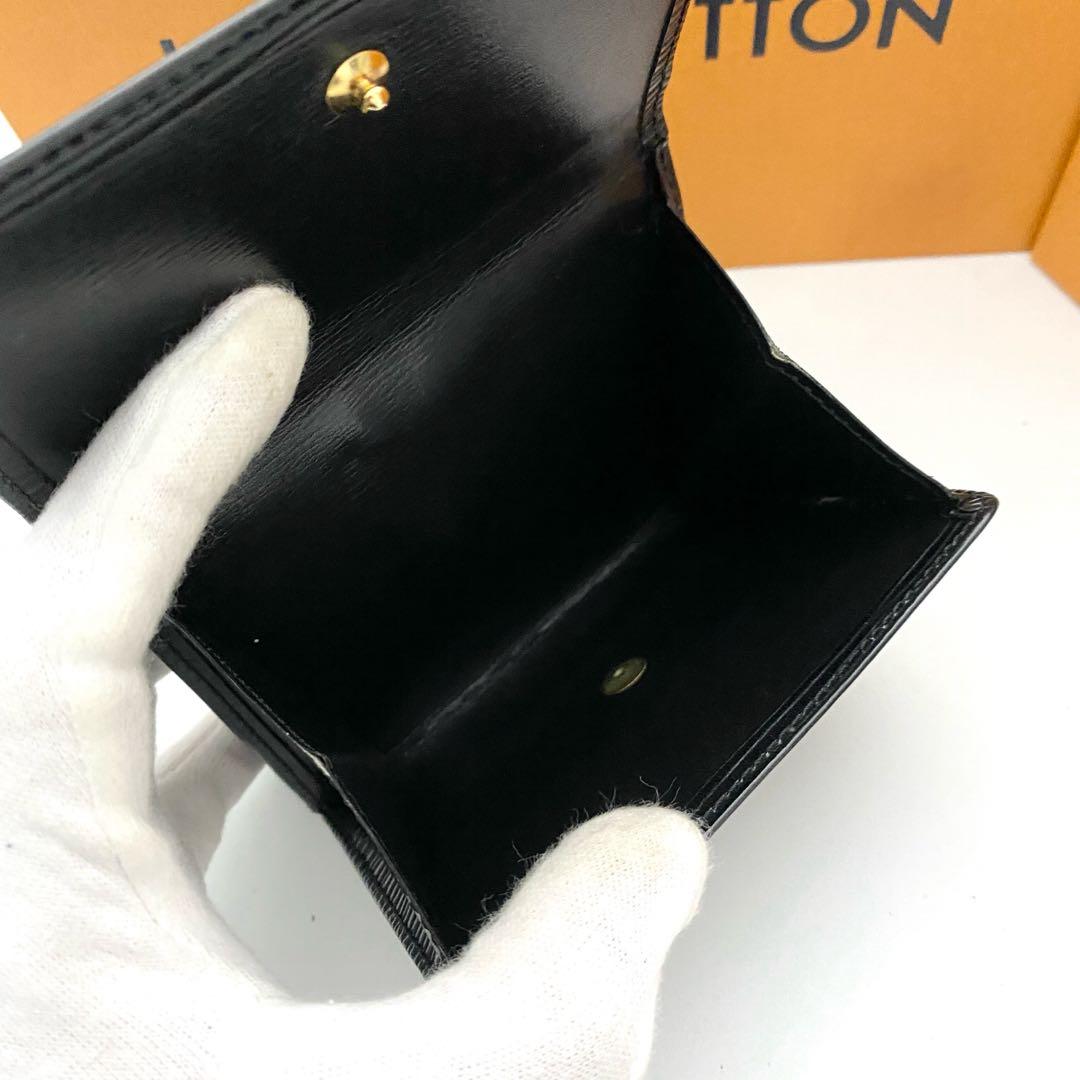 ルイヴィトン　エピ　エリーズ　折り財布　wホック