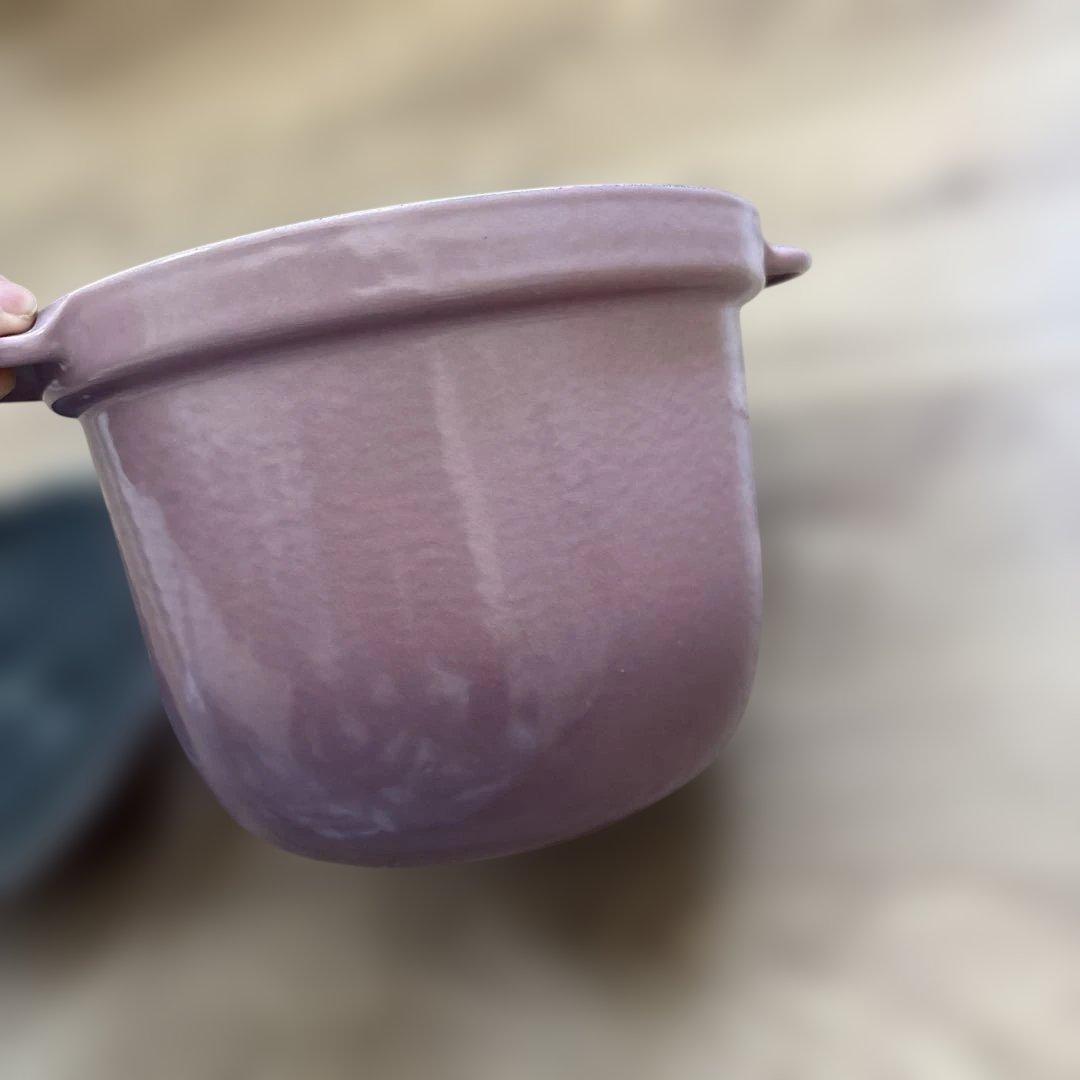 LE CREUSET 鋳鉄 両手鍋 ピンク