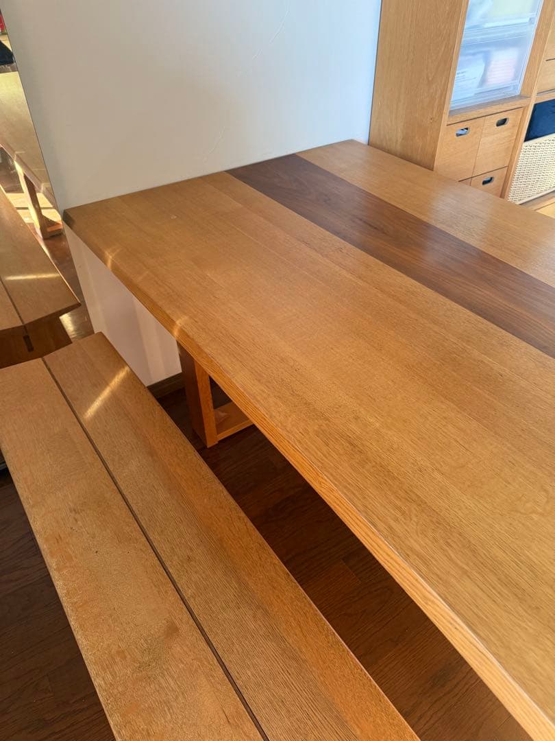 ミミ様 テーブル 飛騨高山 日進木工 ダイニング5点セット