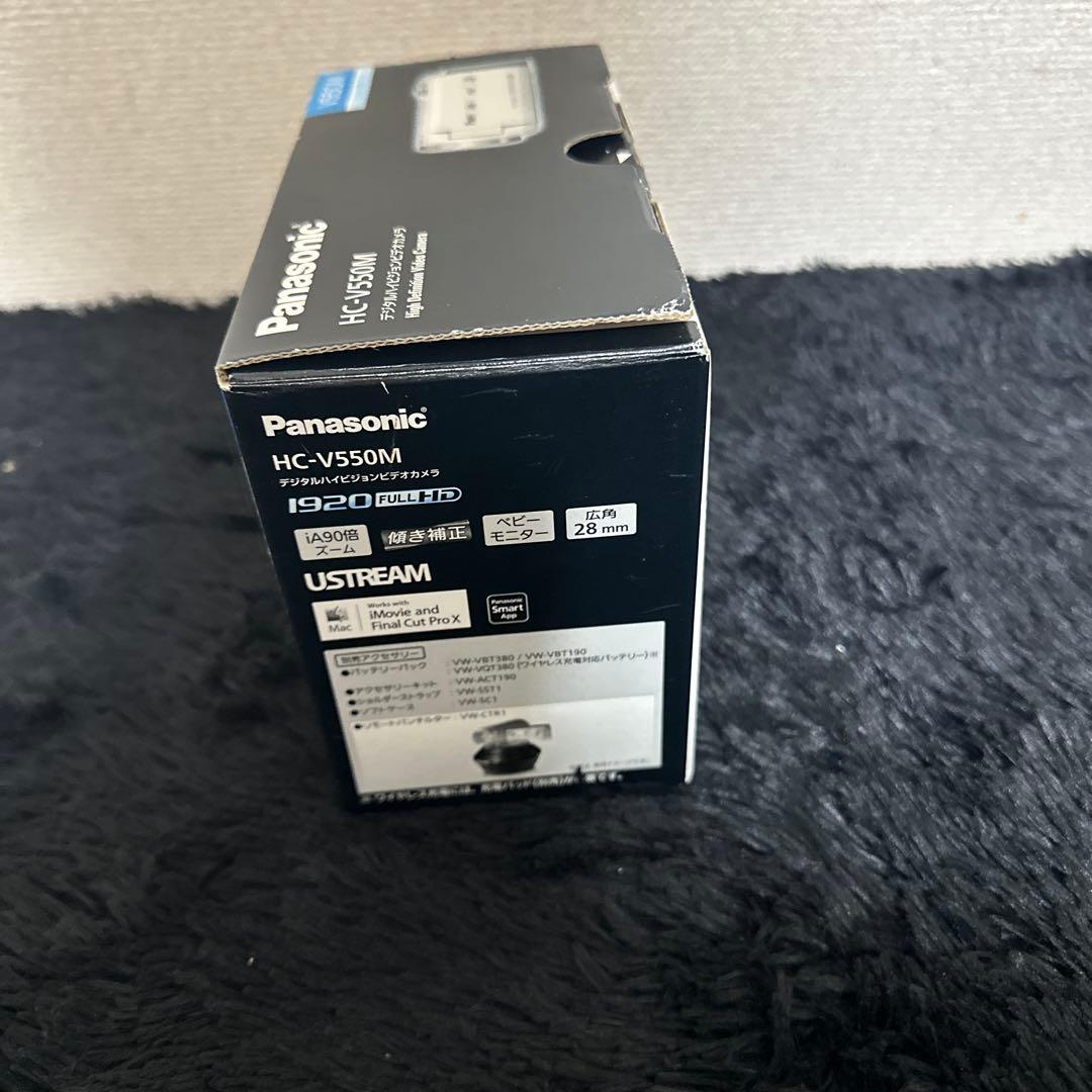 Panasonic HC-V550M デジタルハイビジョン ビデオカメラ