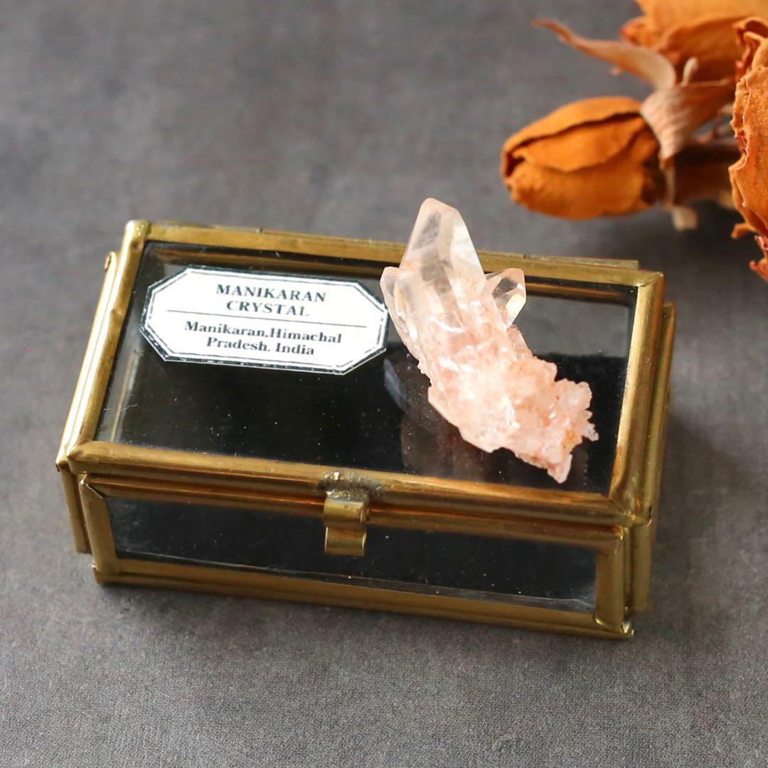 マニカラン水晶ミニチュアクラスター 水晶 天然石 標本 ヒマラヤ 原石 送料無料