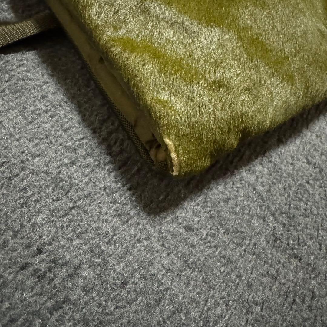 PRADA プラダ ボディバッグ ハラコ グリーン ショルダーバック ファー