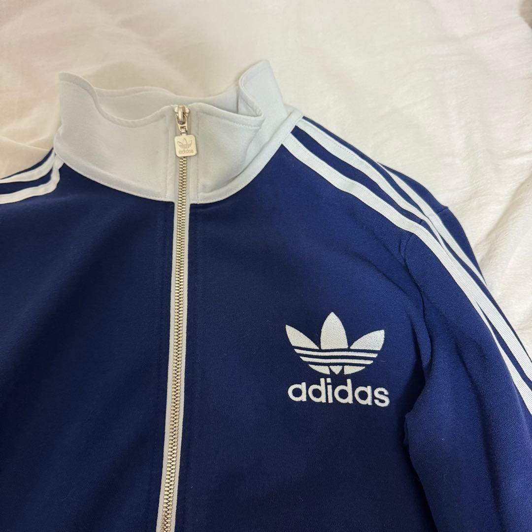adidas アディダス クラシック トラックジャケット ダークブルー