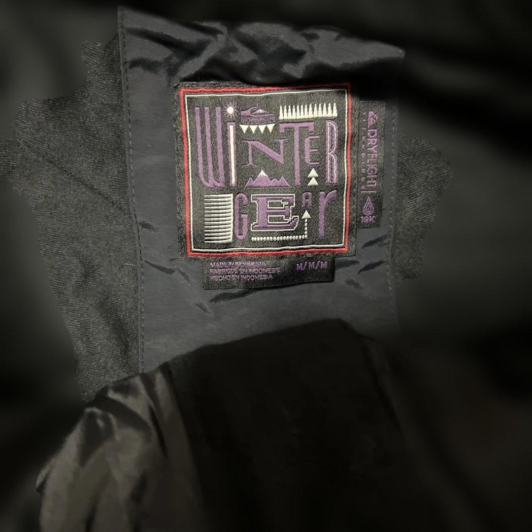 スノーボードパンツ ウェア ブラック M クイックシルバー