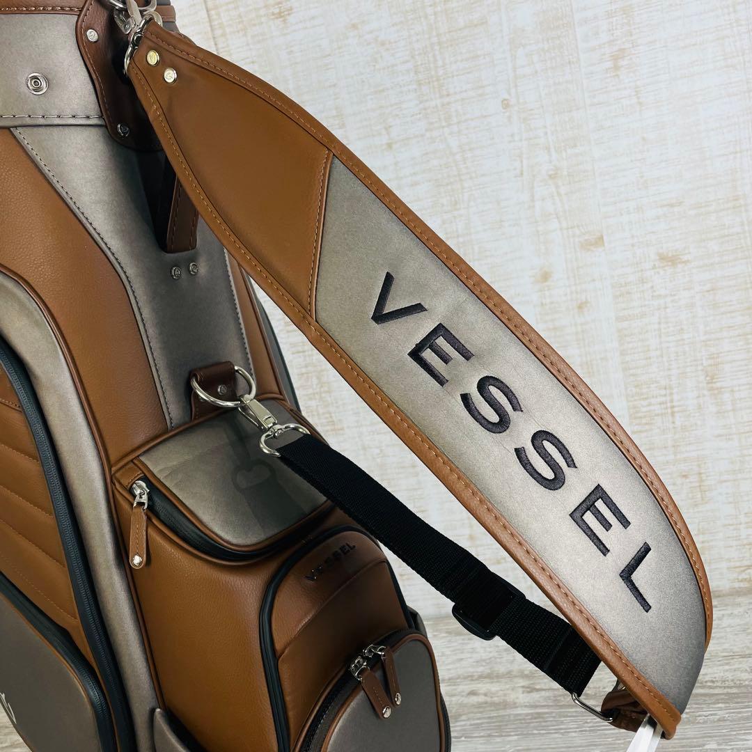 【美品】VESSEL APX Staff ベゼル　シンセティック　キャディバッグ