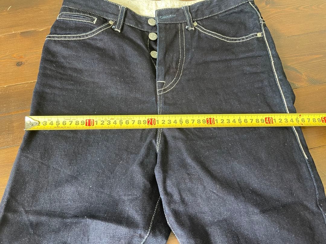 ミナペルホネン always オールウェイズ　テーパードデニム　サイズ36