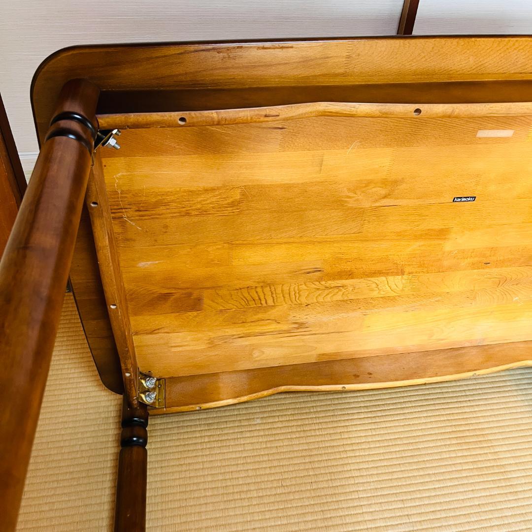 カリモク コロニアル DC4640NK ダイニングテーブル ウォールナット