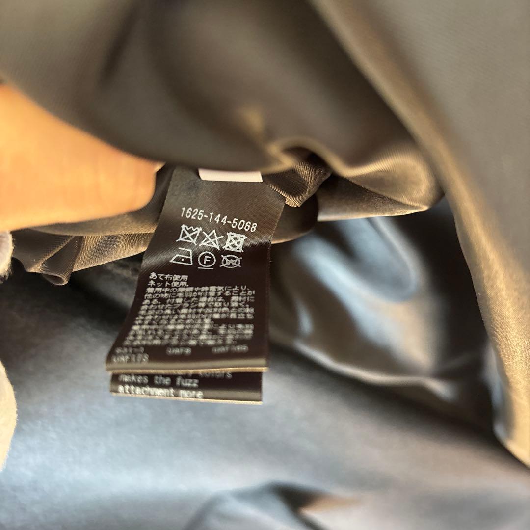 BEAUTY&YOUTH MANTECO ミドルノーカラーコート　ブラック