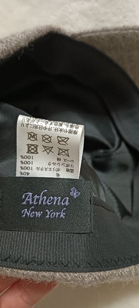 アシーナニューヨーク☆キャップ☆ウール