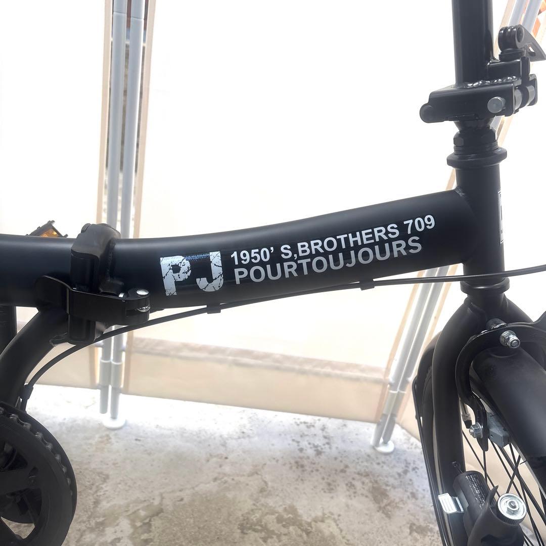 新品未使用 20インチ 折り畳み自転車 ブラック