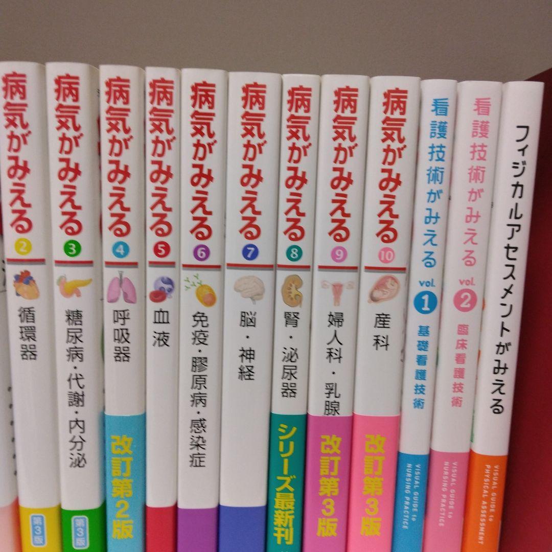 【美品】病気がみえる10巻・看護技術他みえるシリーズ3巻　計13巻