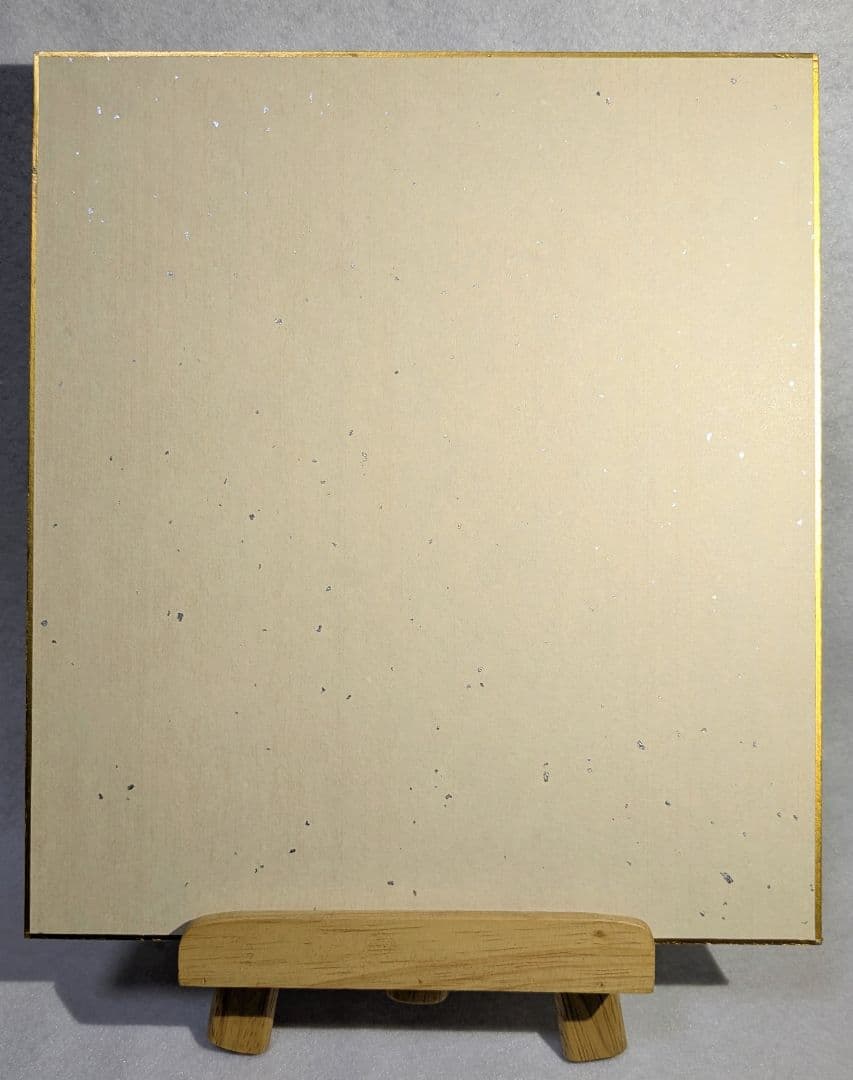 柳原良平先生 直筆イラスト サイン入色紙 客船クイーンエリザベス（1989年）