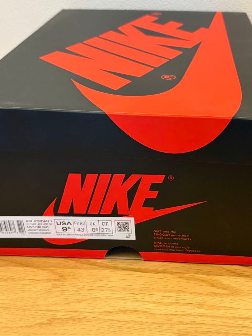 NIKE AIR JORDANスパイダーマン　27.5