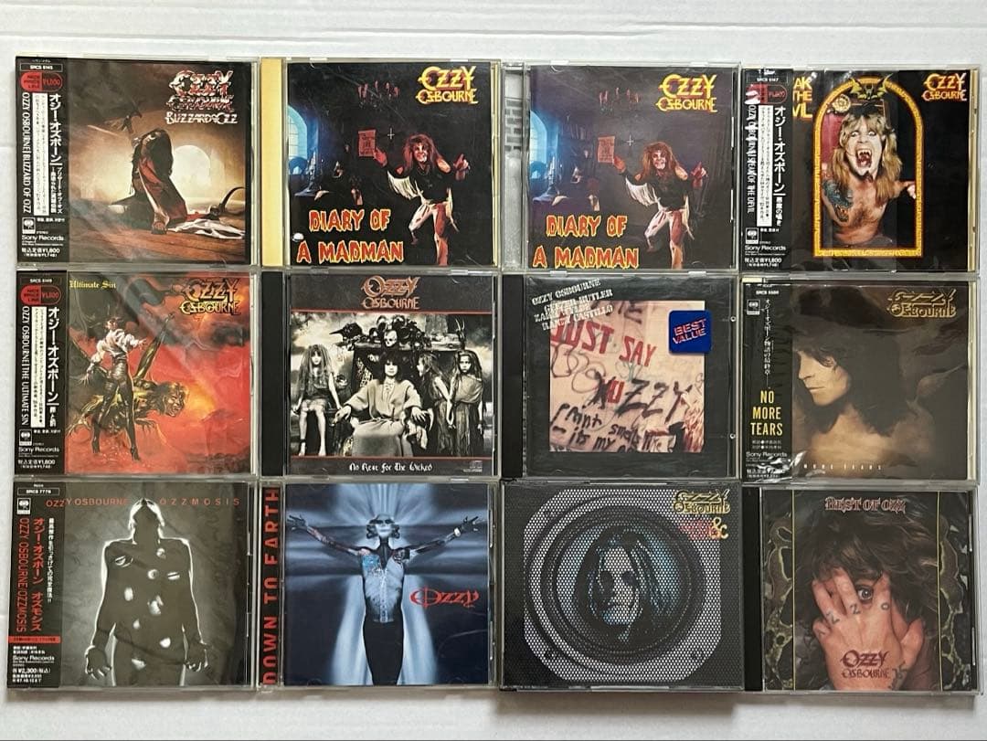 チ*コ様 オジー・オズボーン　CD12枚セット