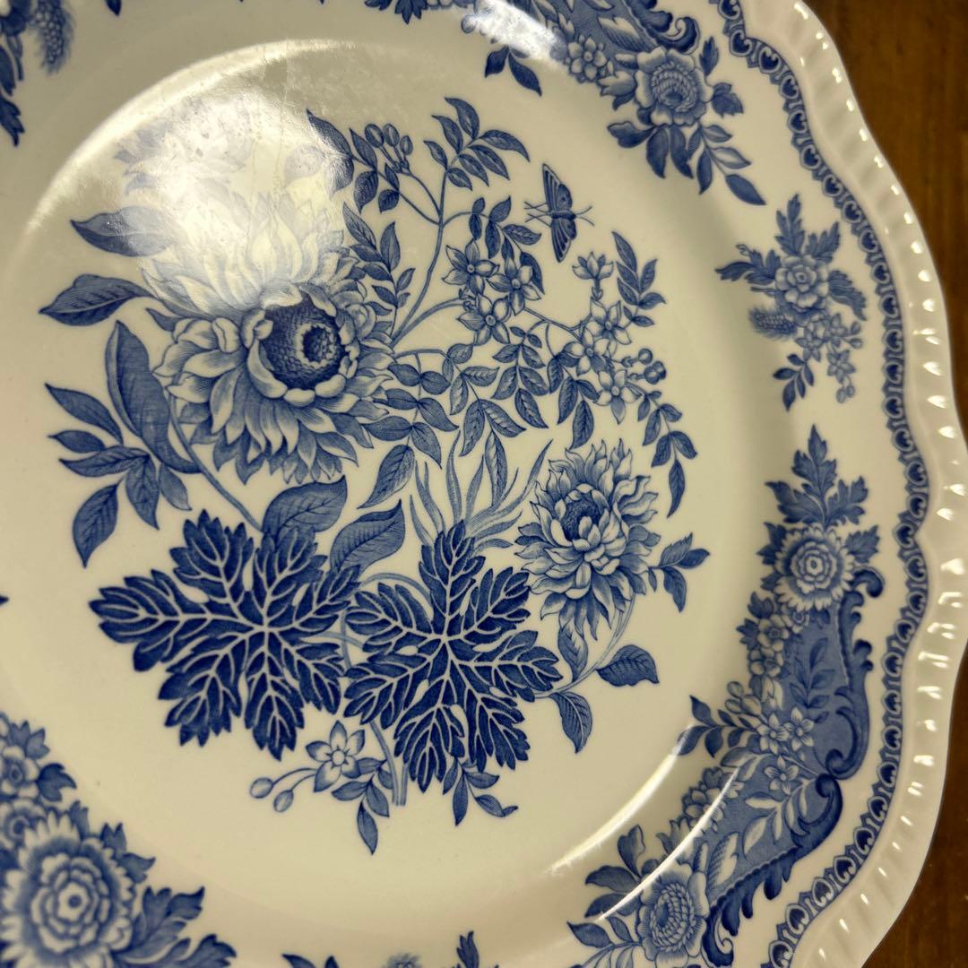 希少　スポード　ブルールームコレクション　27.5㎝　ディナープレート　廃盤品