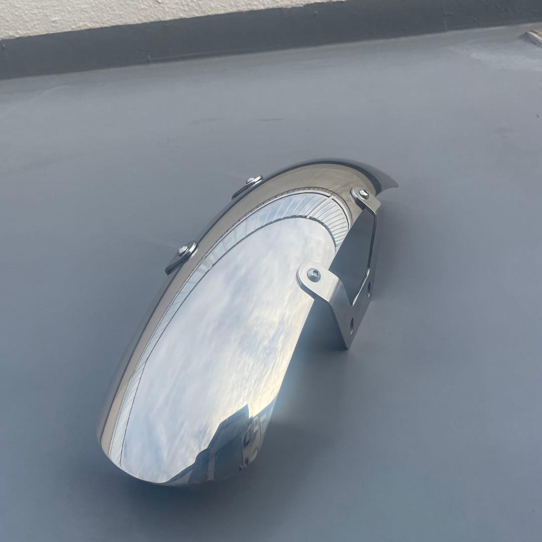 デイトナ　ショートフロントフェンダー　カワサキW650