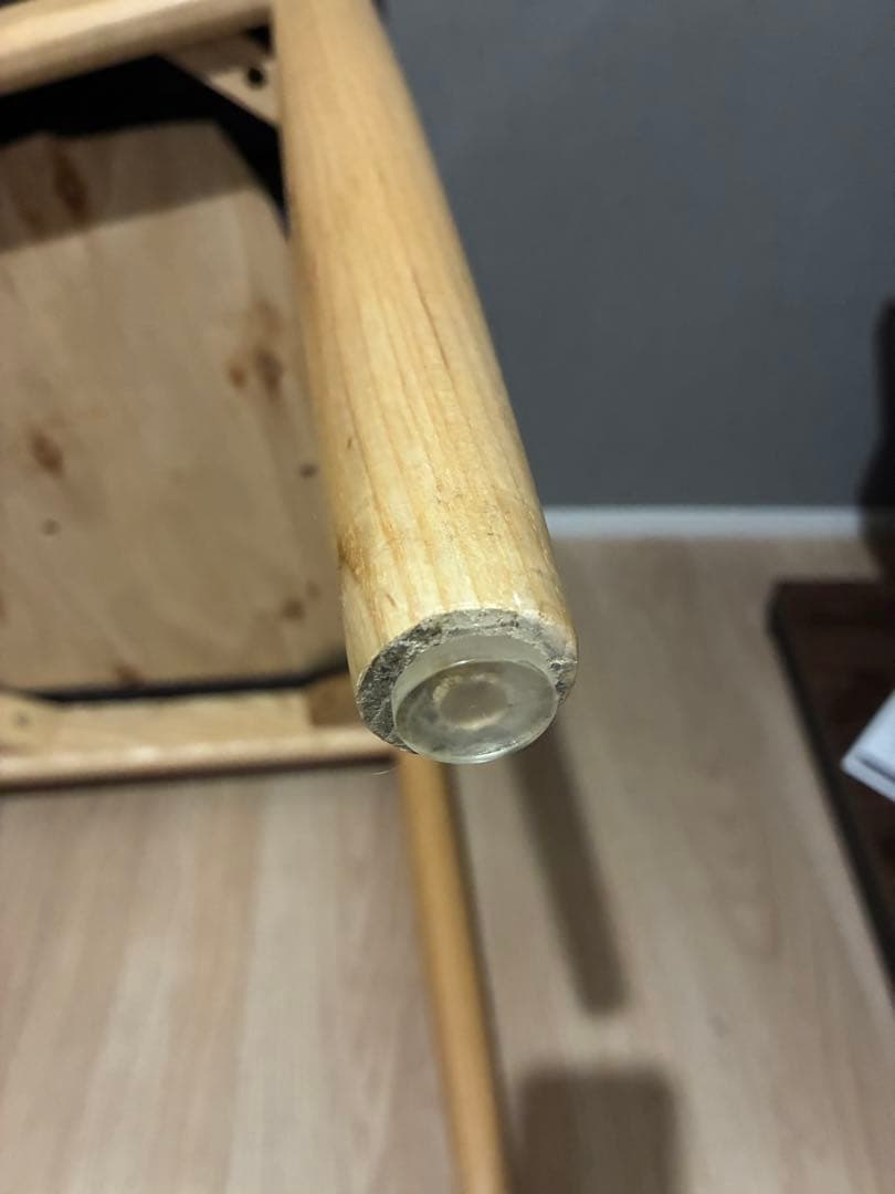 ウェグナー　リプロダクト品　オーク×ブラック　ダイニングチェア①