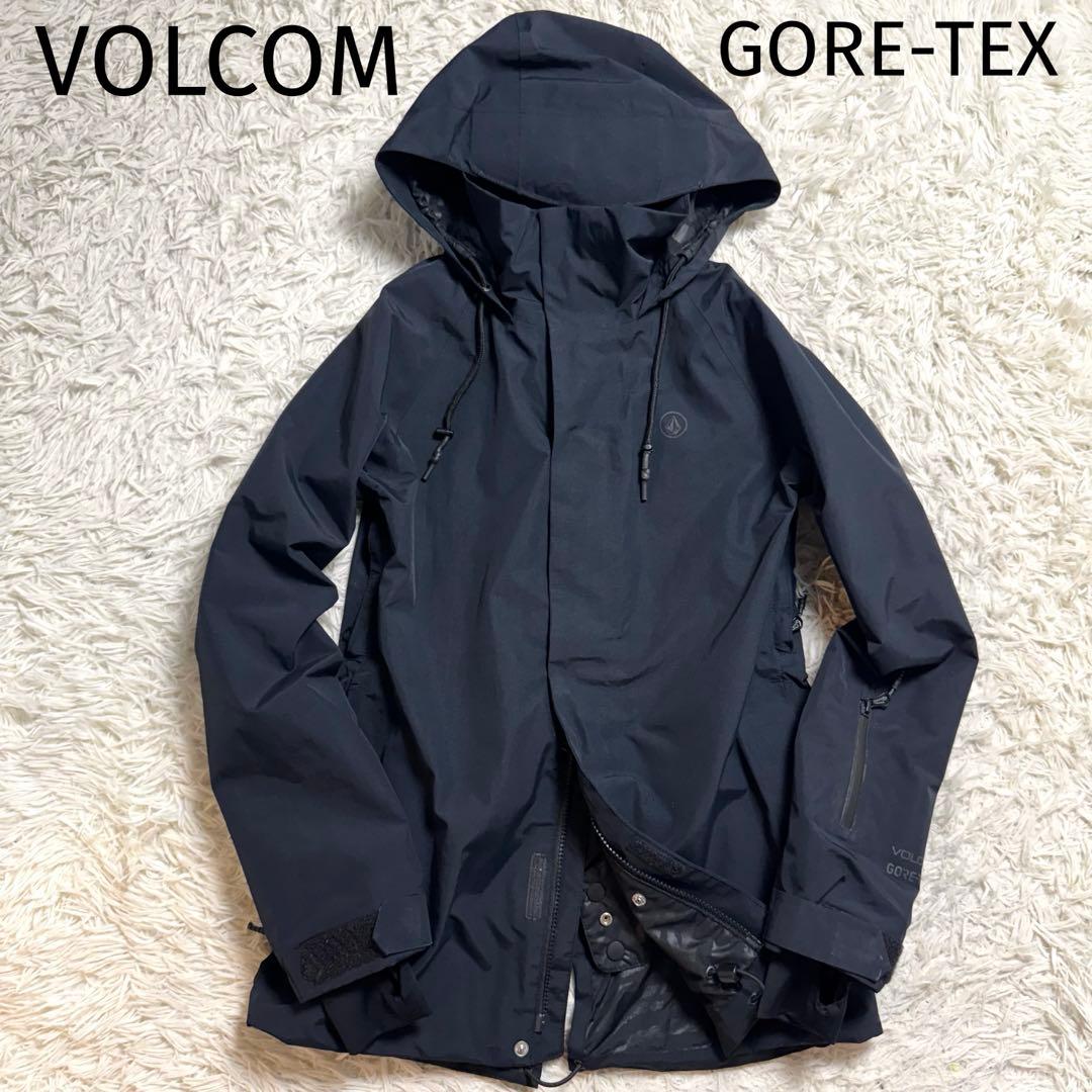 ボルコム　ゴアテックス　スノボウェア　マウンテンジャケット　バックロゴ　JP S