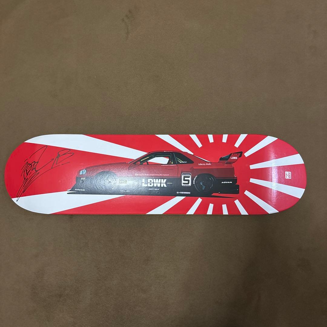 ★交渉可★スケボー×libertywalkER34加藤渉直筆サイン
