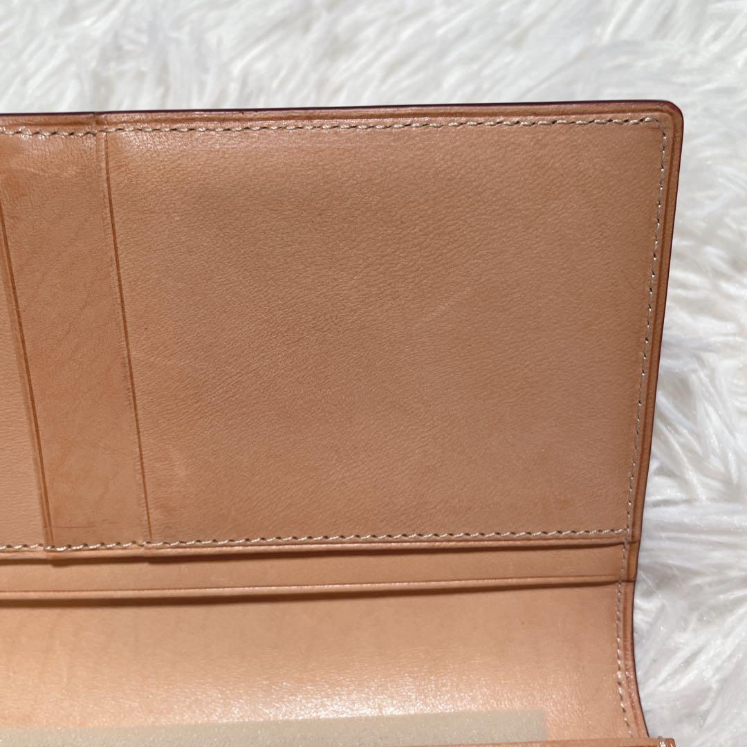 新品　未使用　フライングホース　コードバン　ブラウン　馬革　長財布　ロング