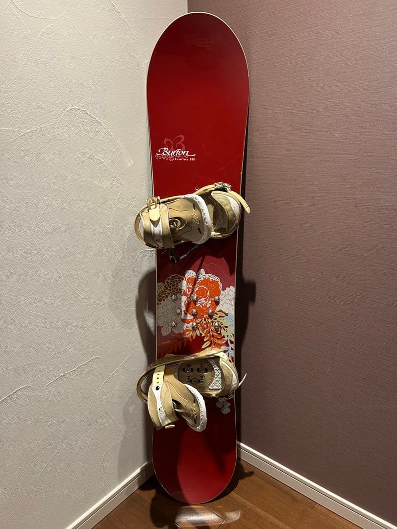 Burton Feather バートン　スノーボード ケース付き