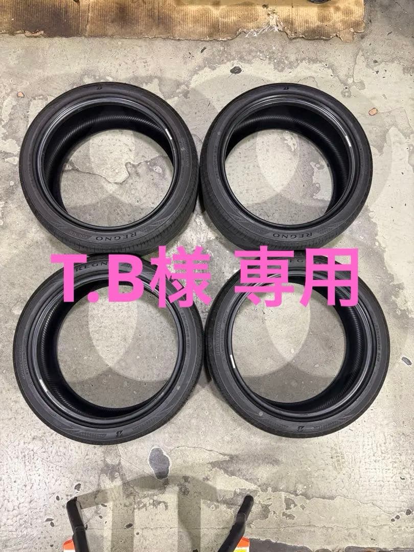 【T.B.】REGNO GR-XⅡ 235/40R18 93W 中古タイヤ
