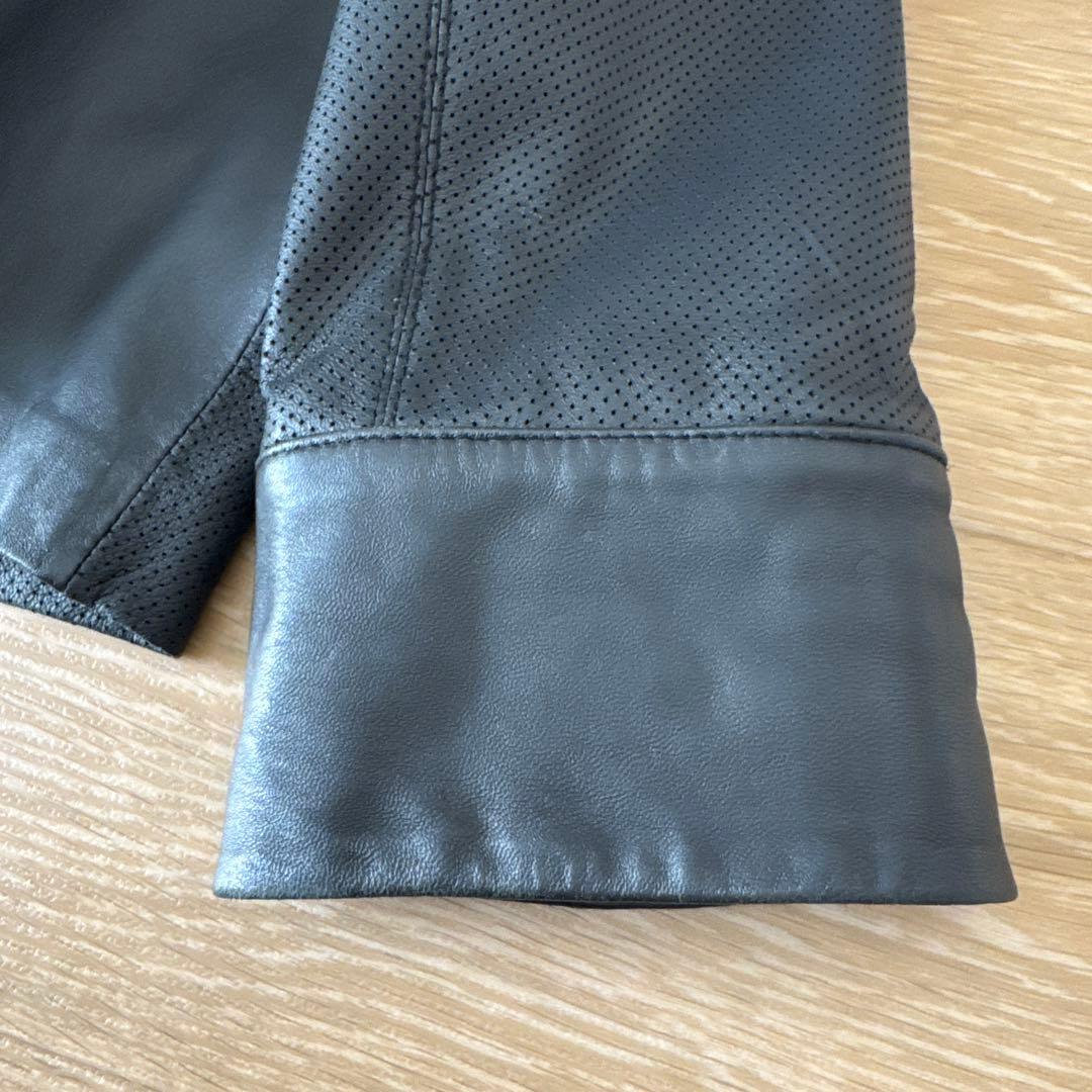 DOUBLE STANDARD CLOTHING レザージャケット　ブラック