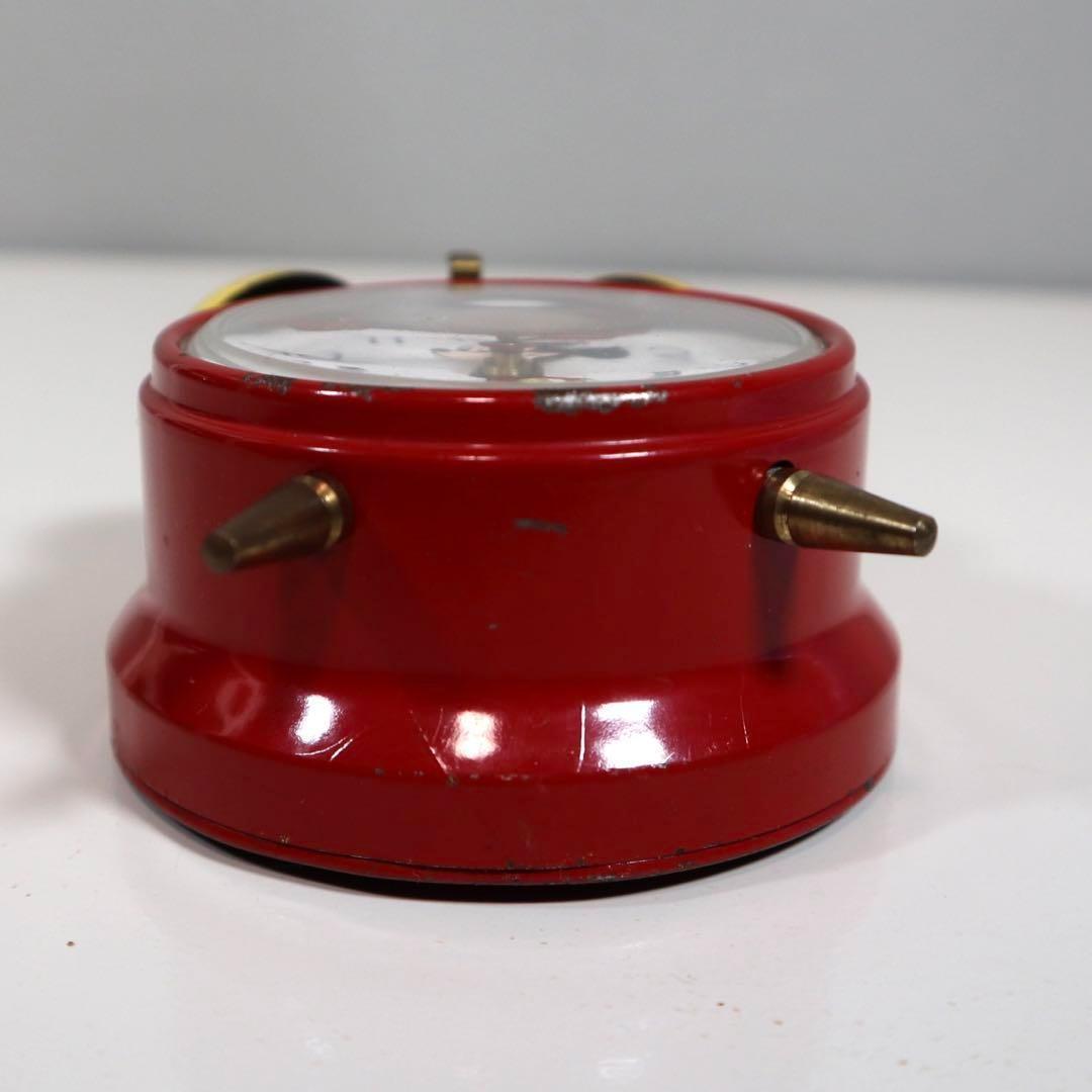【動作OK】BRADLEYその① 1960～70年ミッキー ゼンマイ目覚まし時計