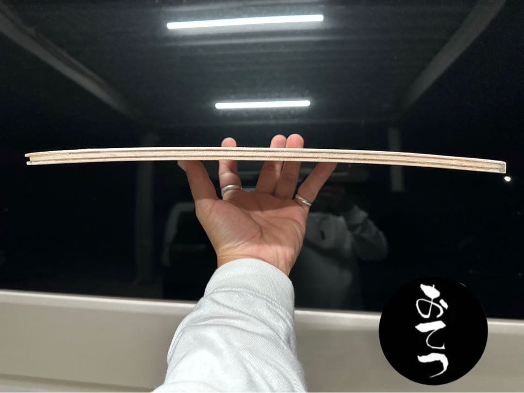 エコフローWAVE2 WAVE3 運転席側小窓用 ダクトパネル 未塗装