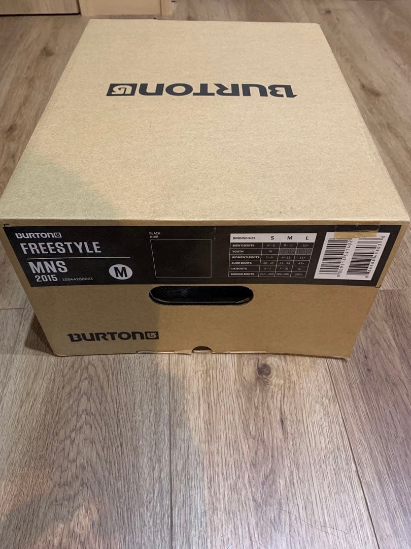 【未使用新品】BURTON FREESTYLE 2015 ビンディング Mサイズ