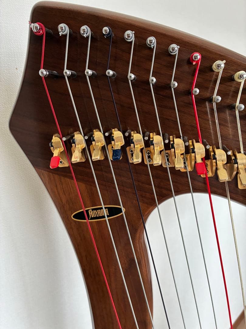 青山ハープ　NON PEDAL HARP 34S(WN) 値下げしました。