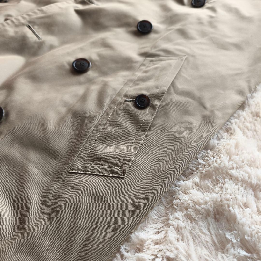 【極美品】BURBERRY ベージュ トレンチコート　カシミア混