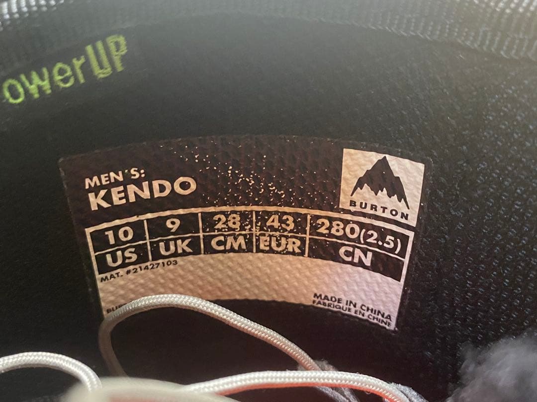 BURTON KENDO スノーボード ブーツ