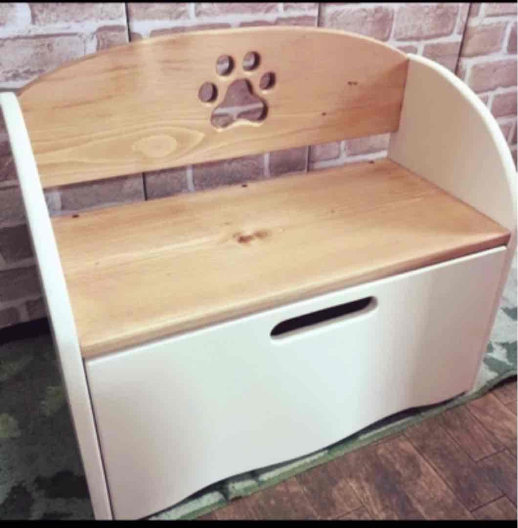 キッズベンチ　おもちゃ箱　収納