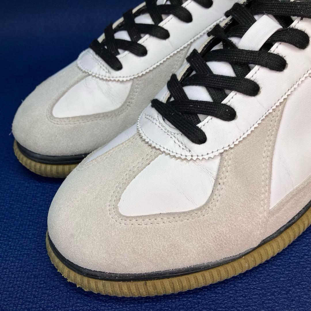 【Onitsuka Tiger 】28㌢デレシティ ホワイト×グレー　厚底レザー