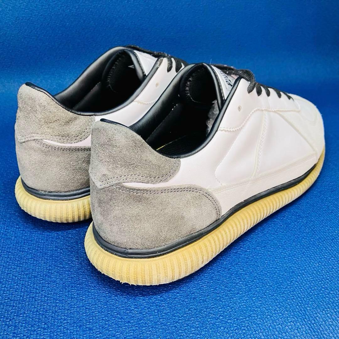 【Onitsuka Tiger 】28㌢デレシティ ホワイト×グレー　厚底レザー