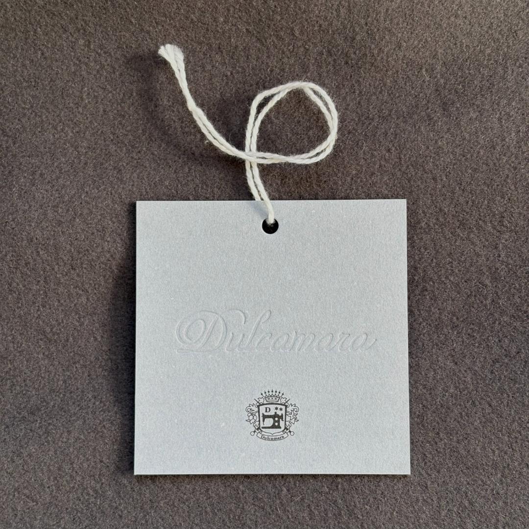 【冬向けメルトン素材】 ドゥルカマラ ステンカラー オーバーサイズコート 1