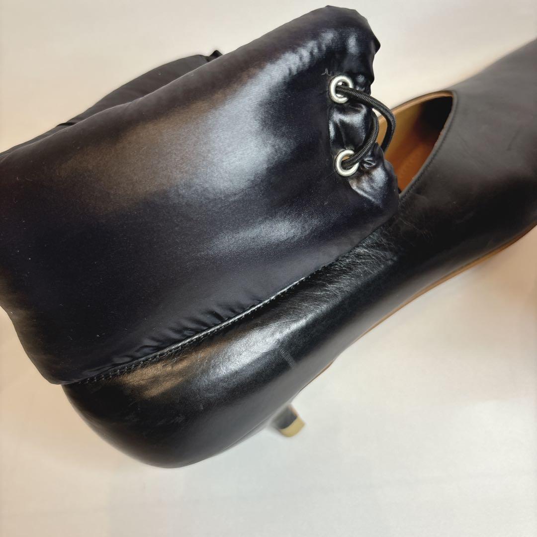 希少品　室内試し履きのみ　PIPPICHIC 黒　ダウン　ヒール　パンプス　37