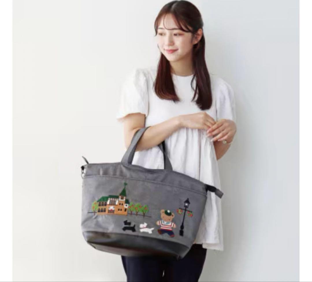 ファミリア familiar トートバッグ　ショルダー　マザーズバッグ