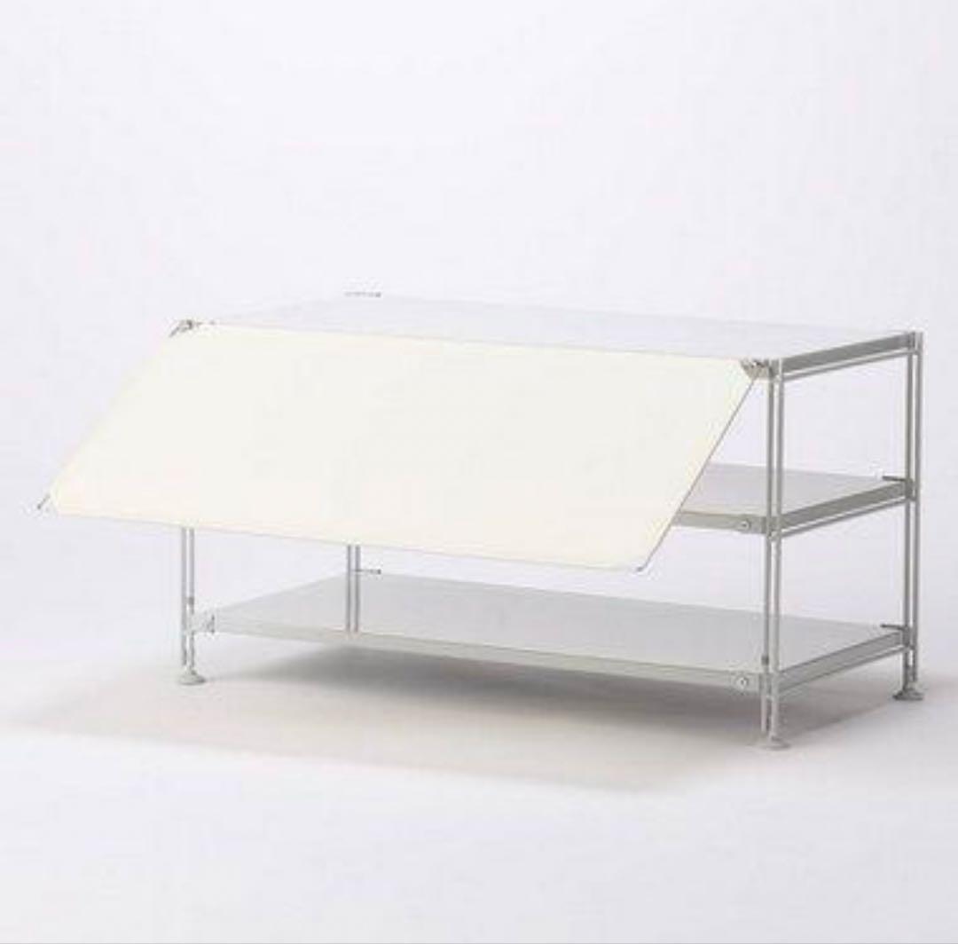 無印良品 ユニットシェルフ フロントパネル 白 2枚 84cm