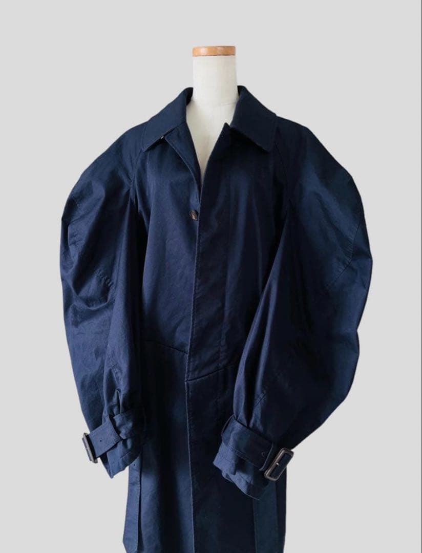 43万 BALENCIAGA ボリューム袖 コート 34 デムナ バレンシアガ