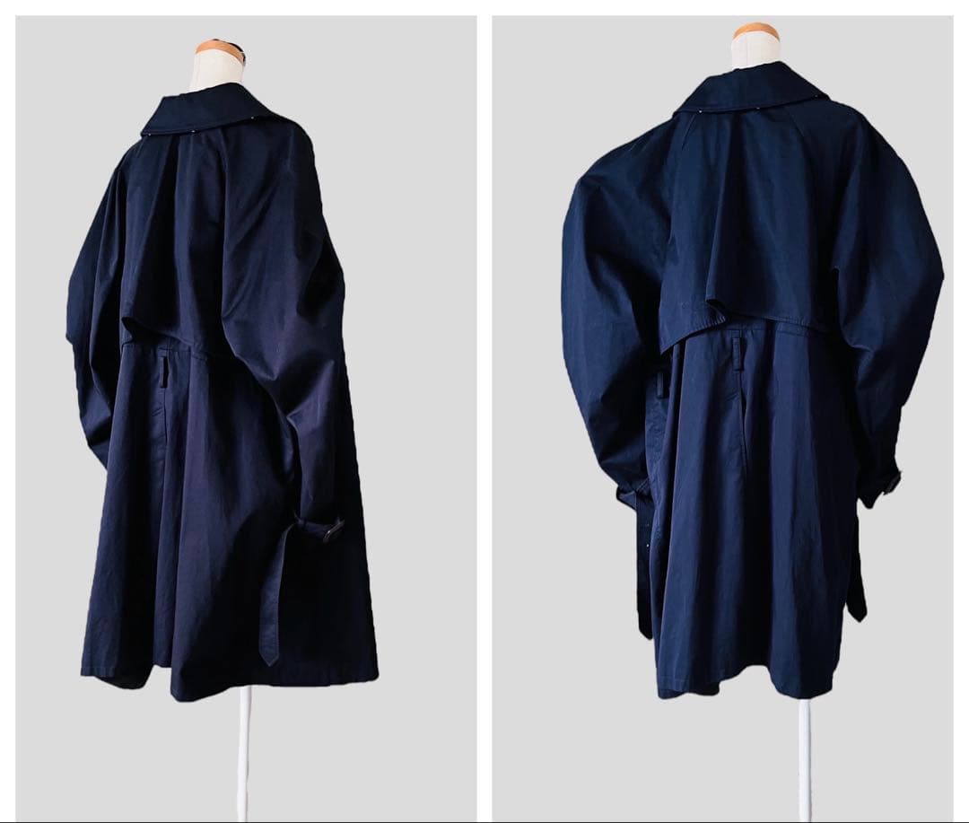 43万 BALENCIAGA ボリューム袖 コート 34 デムナ バレンシアガ