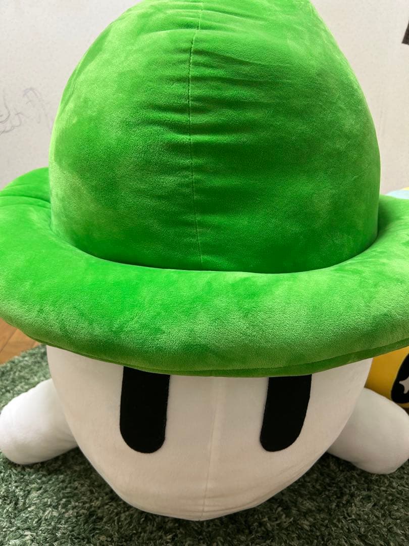 緑色　みどりくん　VILLAGE/VANGUARD 巨大ぬいぐるみ らっだぁ運営