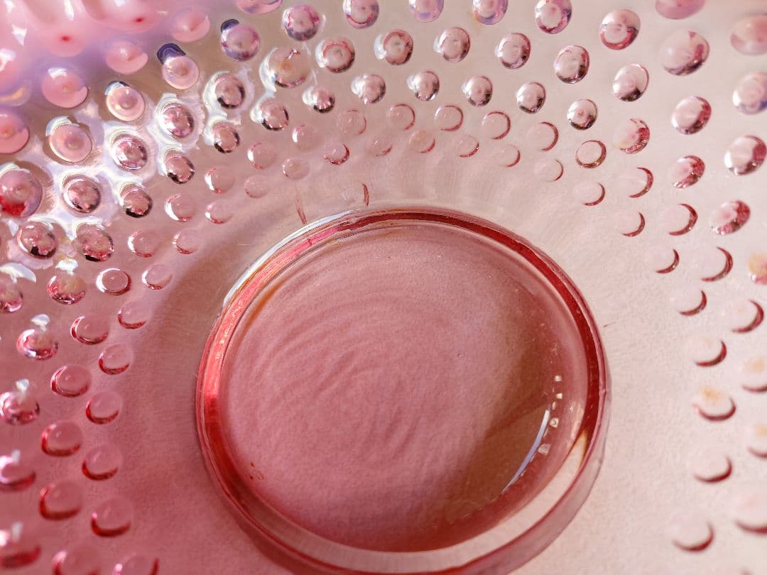 フェントン　クランベリー　オパールセント　ラージボウル