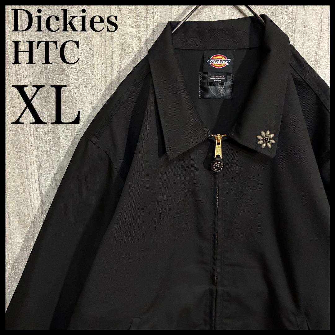 【人気入手困難】ディッキーズ　HTCコラボ　フラワーストーン　ジャケット　XL