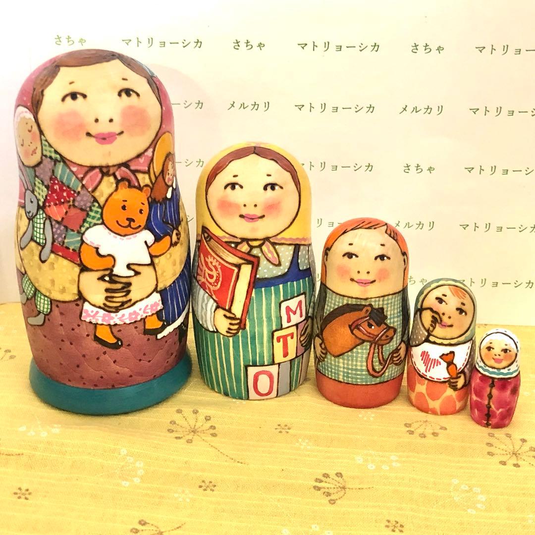 【専用】Toshi様　マトリョーシカ　タチアナ・ドゥビニッチ　ロシア雑貨
